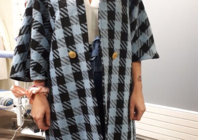 veste à carreaux cours