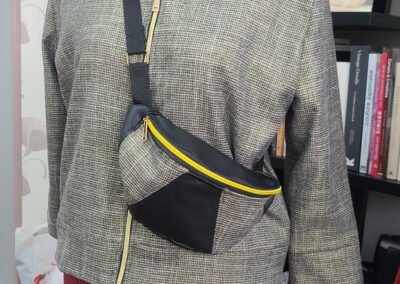 haut cours couture gris